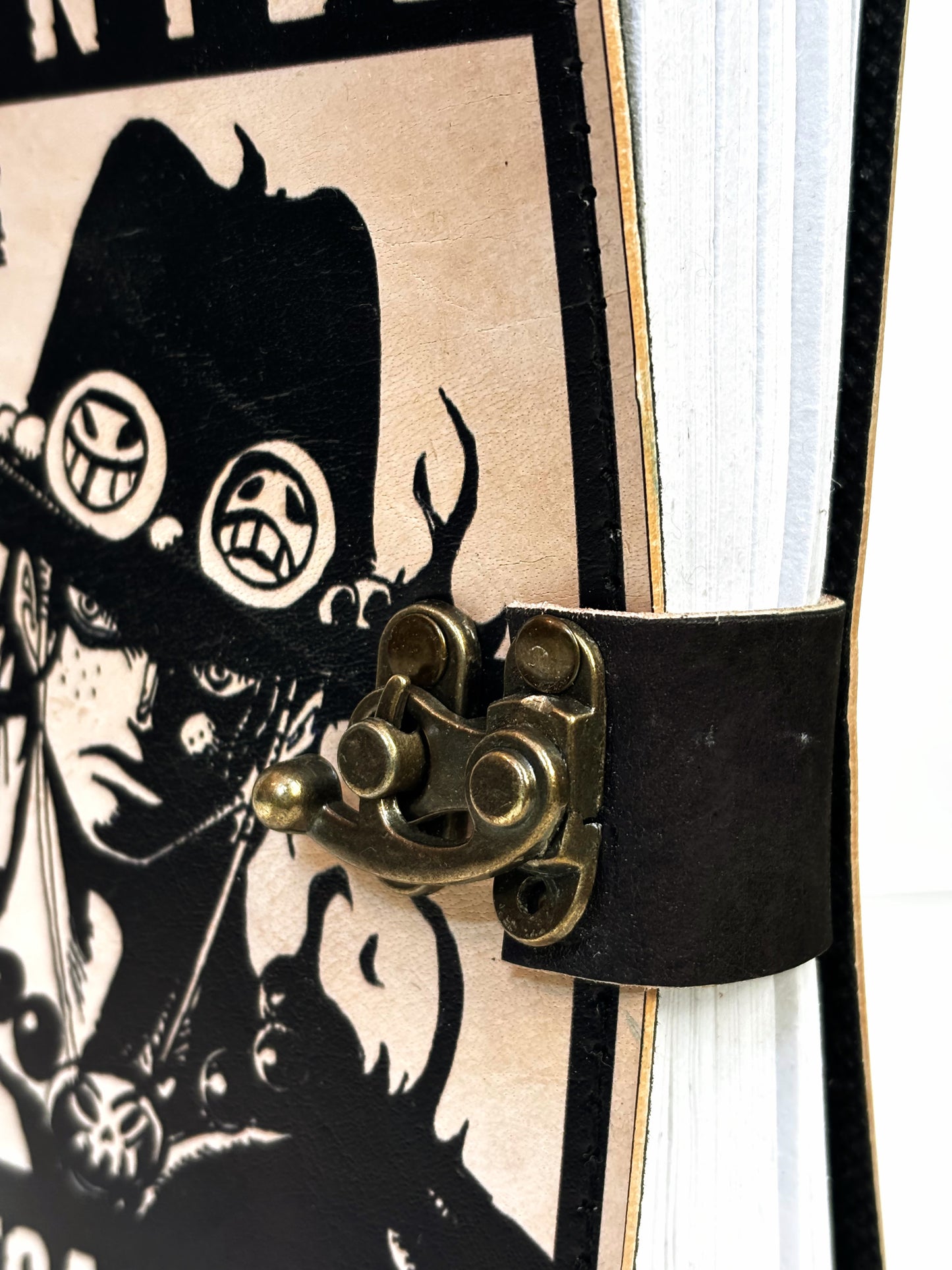 The Portgas D. Ace 'Fire Fist'Leather Journal